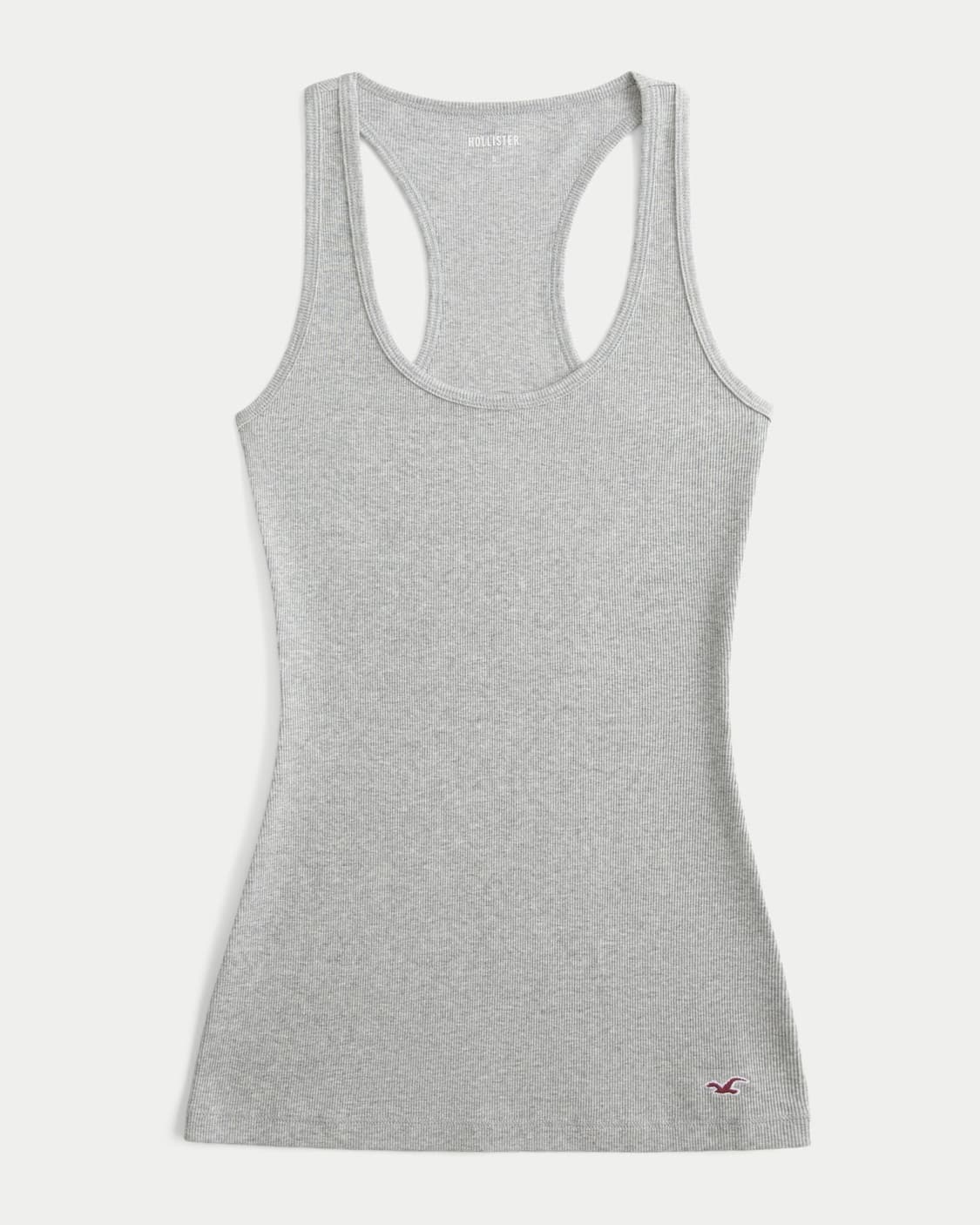 [S] 홀리스터 로고 레이서백 탱크탑 새상품 상품이미지1