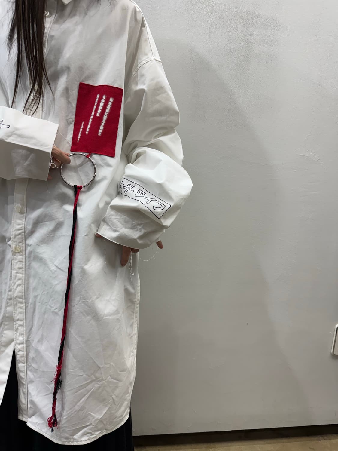 혜인서 15F/W Tonight or never 오버핏 롱 셔츠 상품이미지7