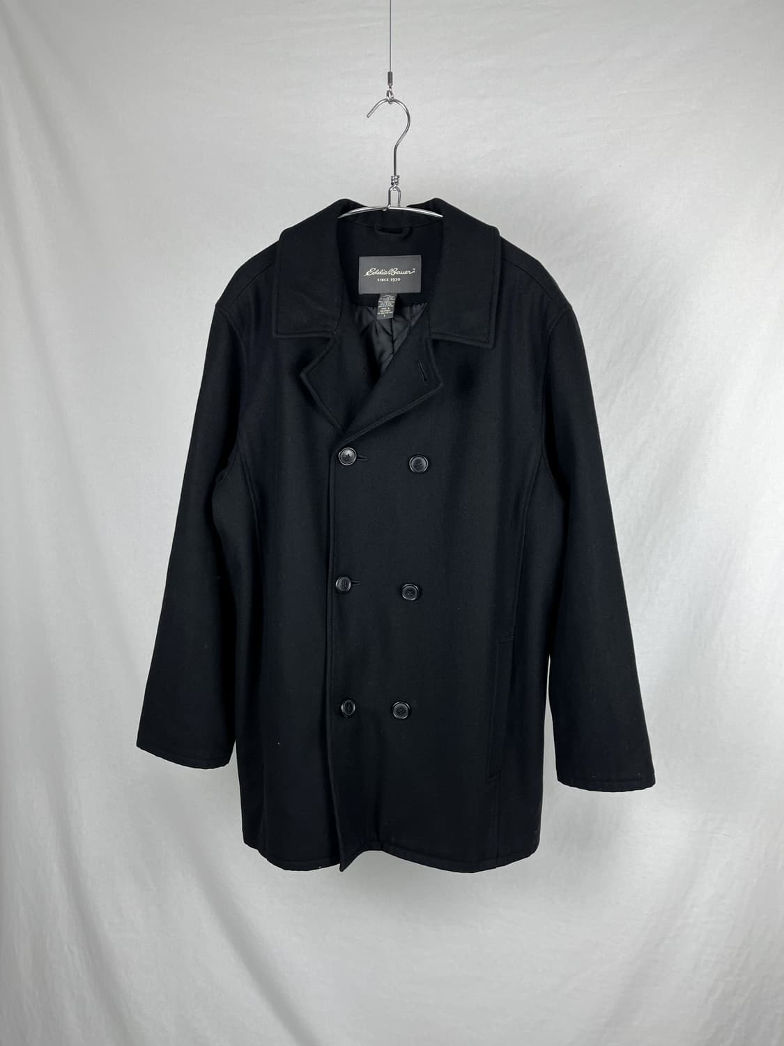 00s Eddie Bauer 울혼방 피코트 상품이미지1