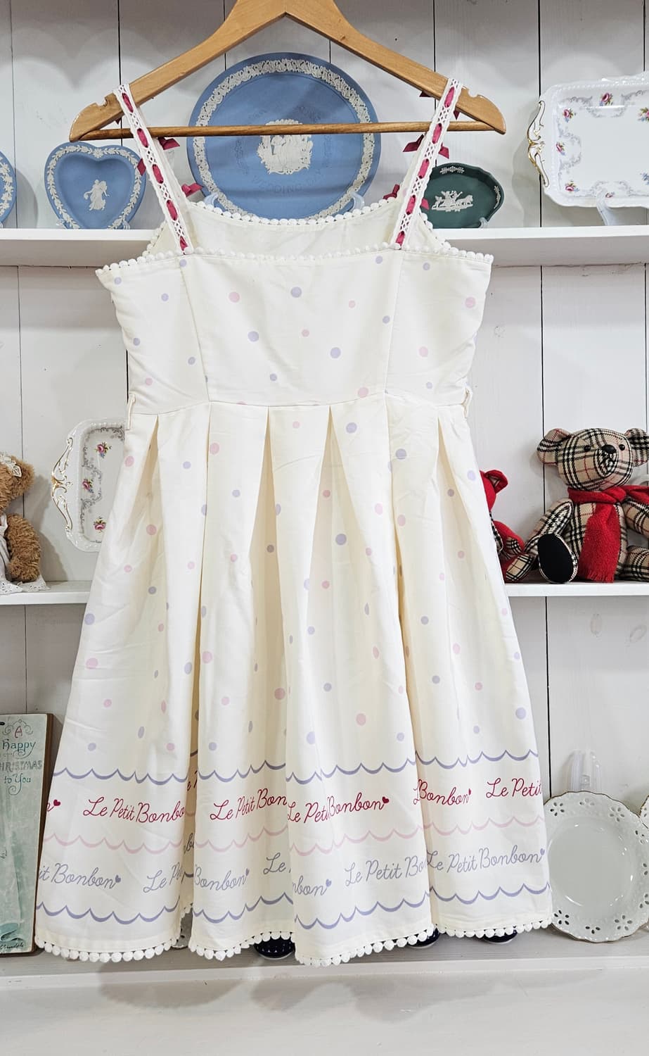 앙크루즈(Ank Rouge) 도트 리본 원피스 상품이미지6