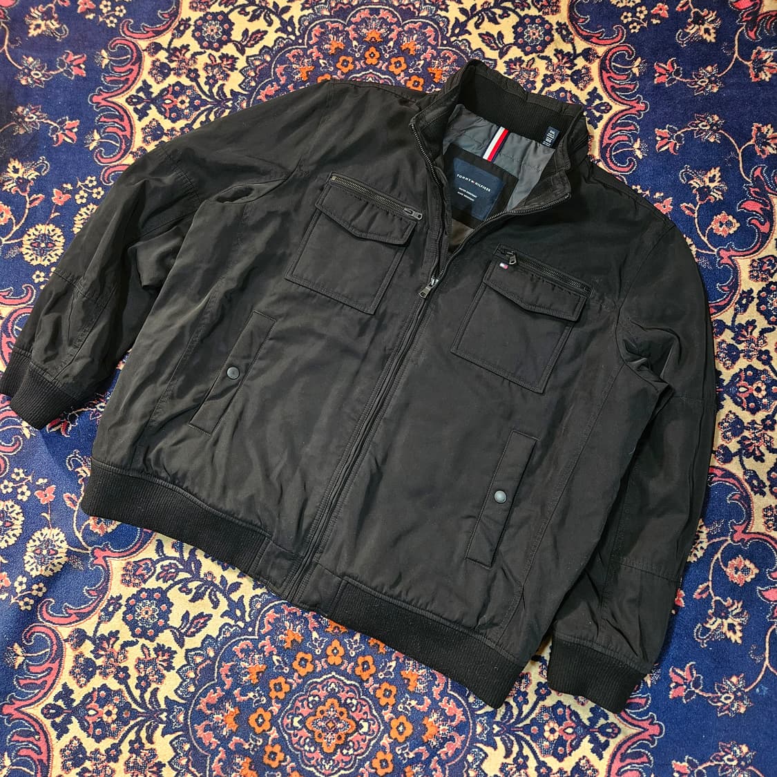 타미힐피거 유틸리티 멀티포켓 나일론 누빔 야상자켓 3XL 상품이미지1