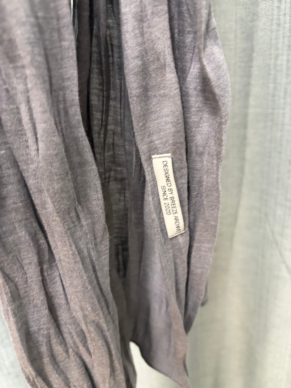 브리즈아카이브 스카프 그레이 상품이미지4