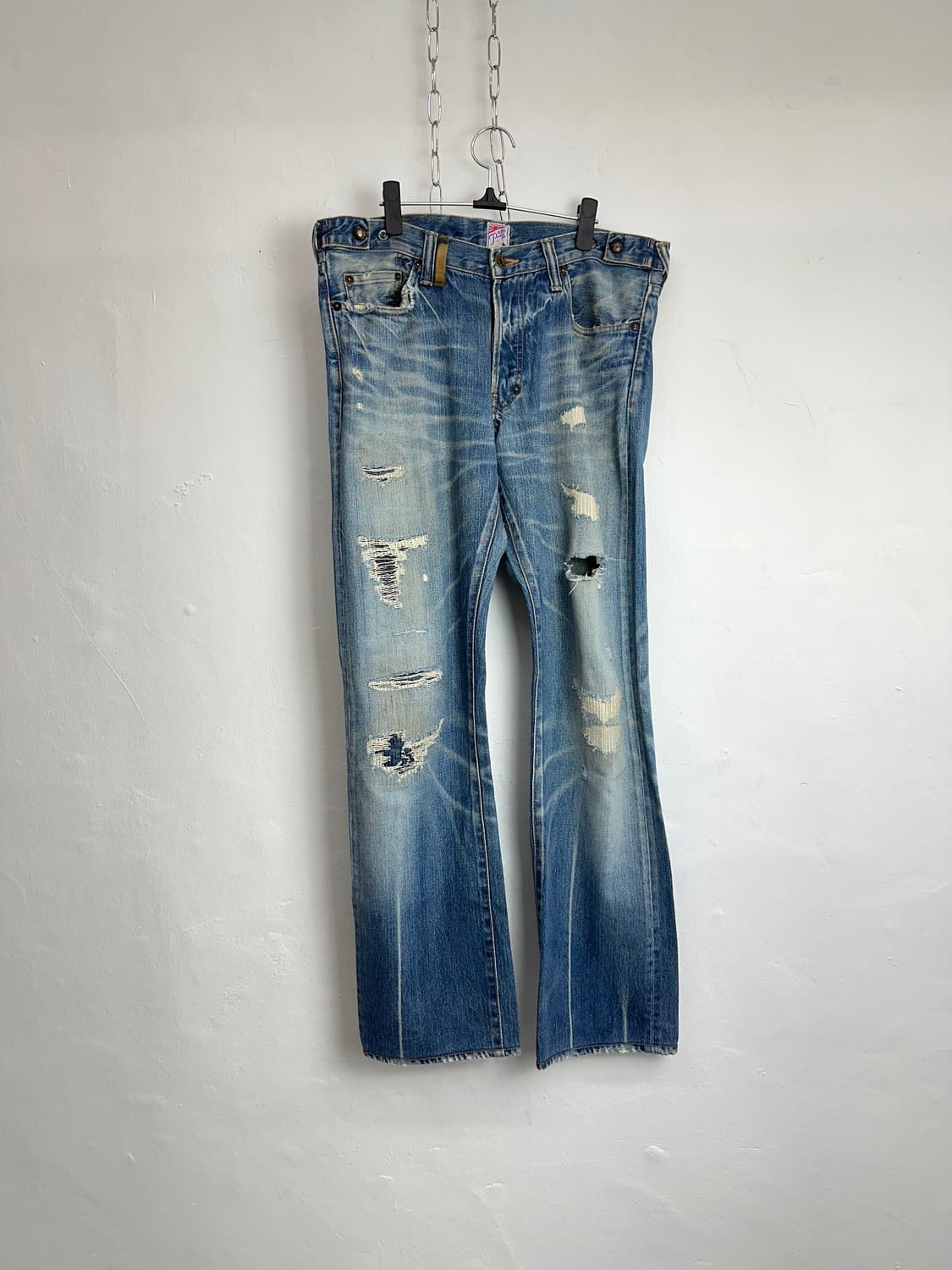 PRPS Heirloom Distressed Repair Denim Pa 상품이미지4