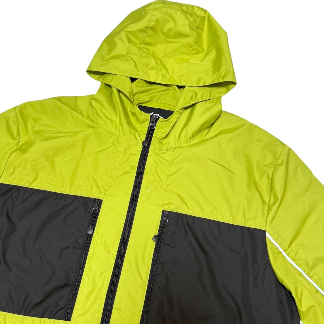 스투시 에어페니 컬러 3M 윈드브레이커 후드집업 라임 상품이미지4