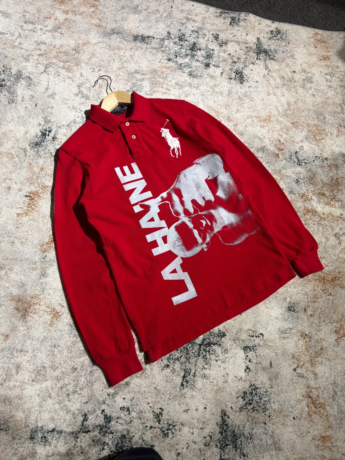 폴로 빅포니 LA HAINE 커스텀 카라 슬리브 상품이미지1