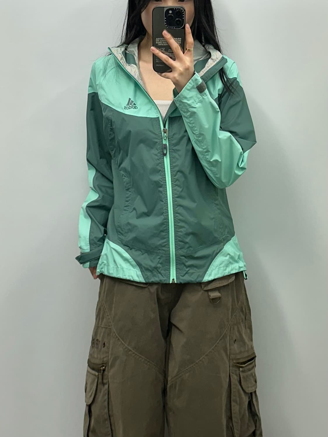 아디다스 배색 유틸리티 마운틴 자켓 상품이미지1