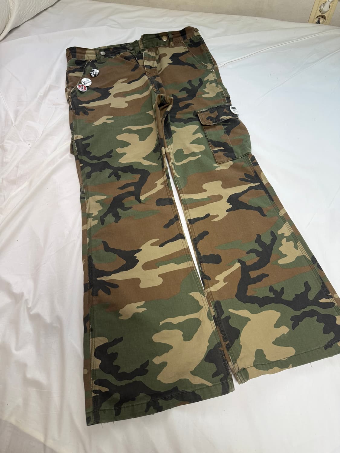 프로토콜 인덱스 밀리터리 카모 플레어 워크팬츠 상품이미지1