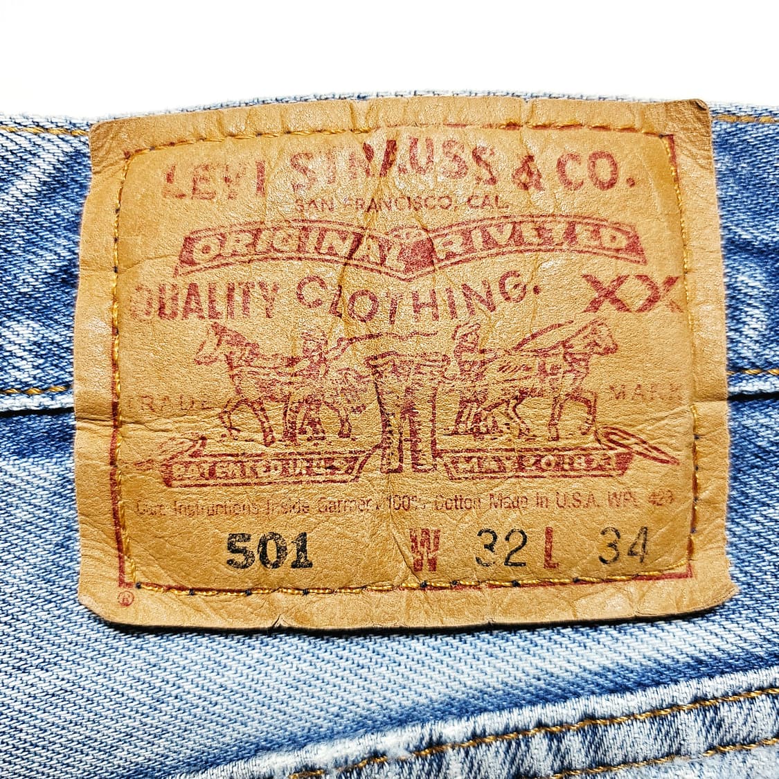 [30][리바이스]90's USA 501®굿페이드 오리지날 클래식핏 상품이미지6