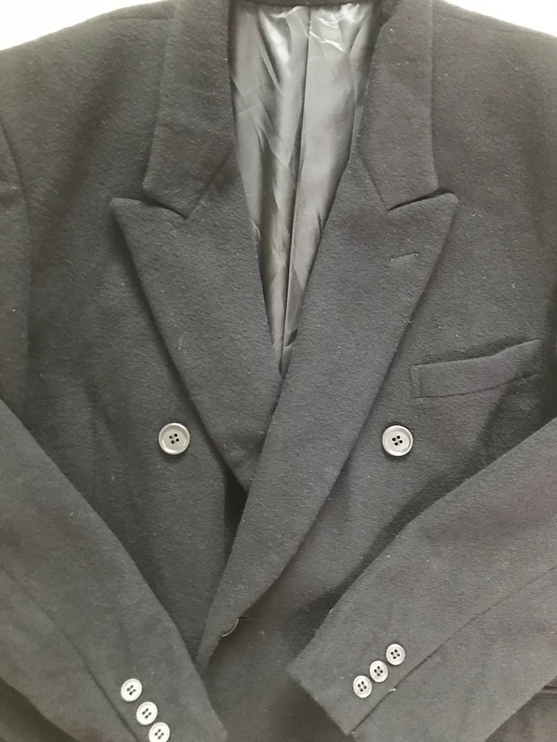 빈티지 울 롱코트 상품이미지3