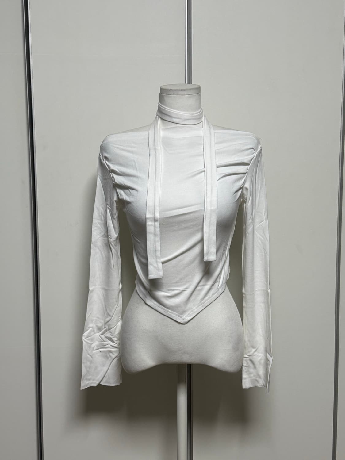 셔링 머플러 티 새상품  상품이미지1