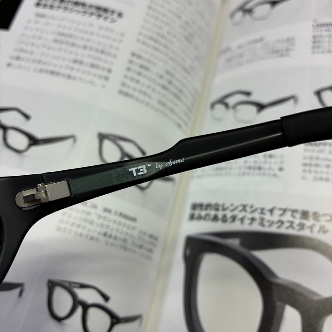 SAMA T3 고글형 블랙 뿔테 선글라스 일본 안경 상품이미지4