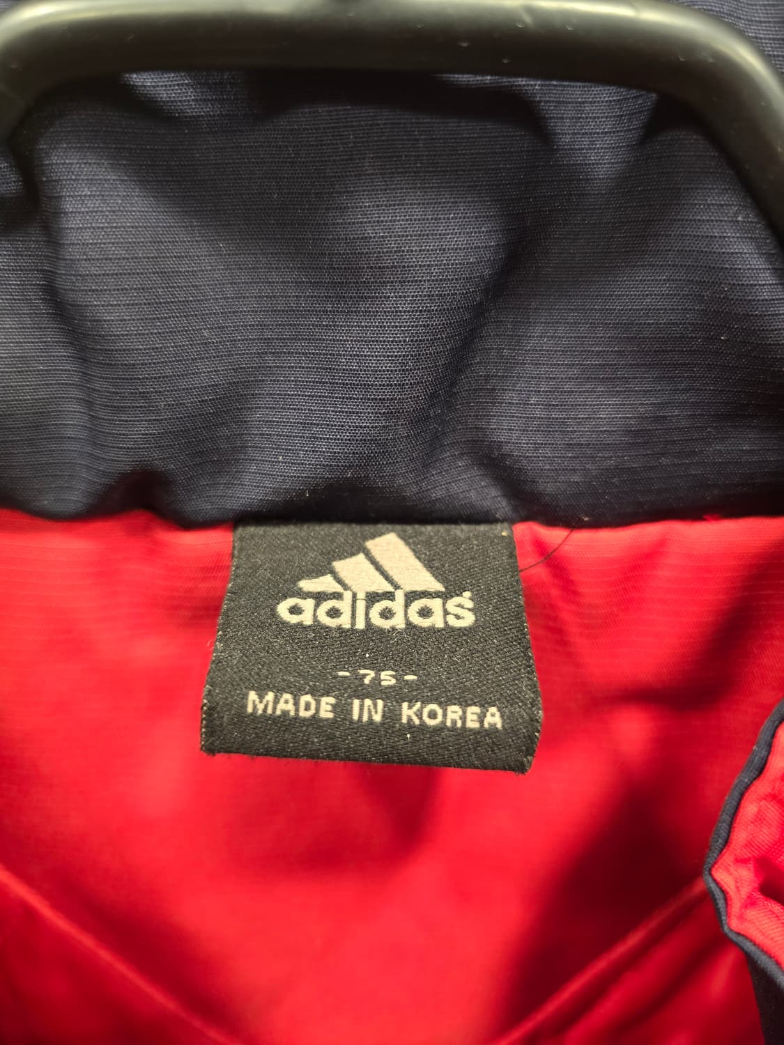 아디다스 올드스쿨 빅로고 누빔 점퍼  75 사이즈 상품이미지7