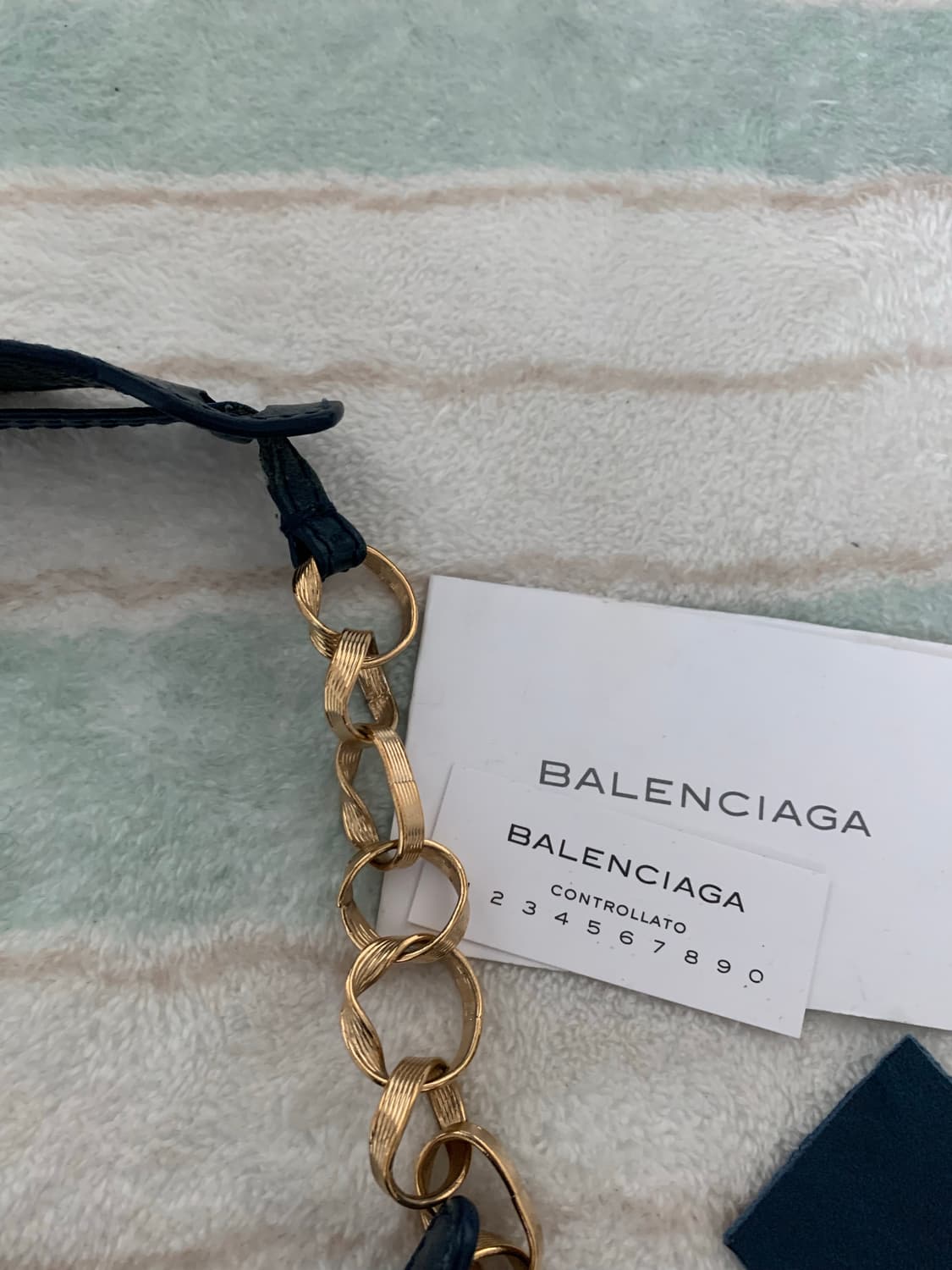 발렌시아가 체인 숄더백 모터백 상품이미지6