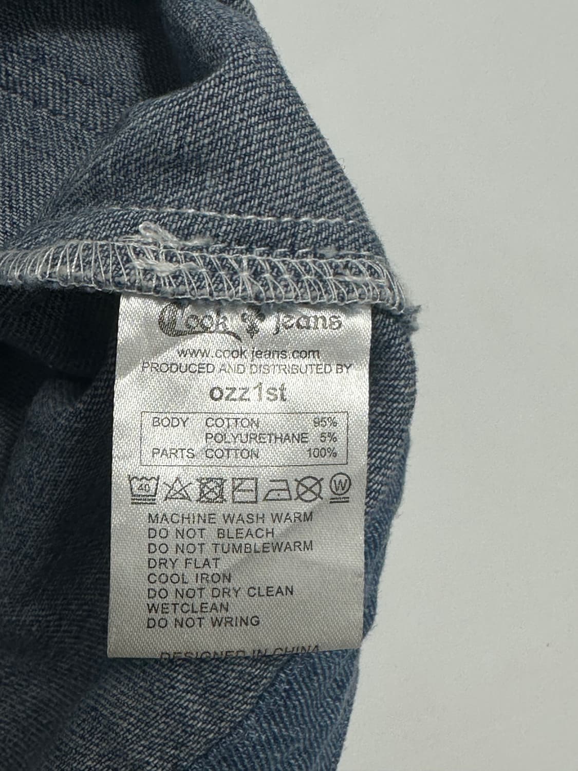 Cook jeans 데님 후드 자켓 일본빈티지 japanese brand 상품이미지9