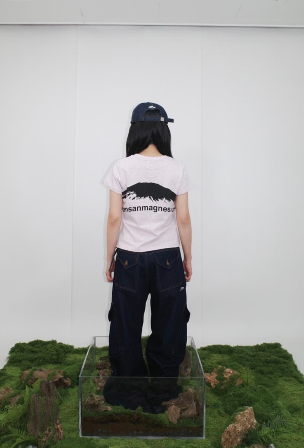 (교환)탄산마그네슘 마운틴 티셔츠 라이트핑크 상품이미지2