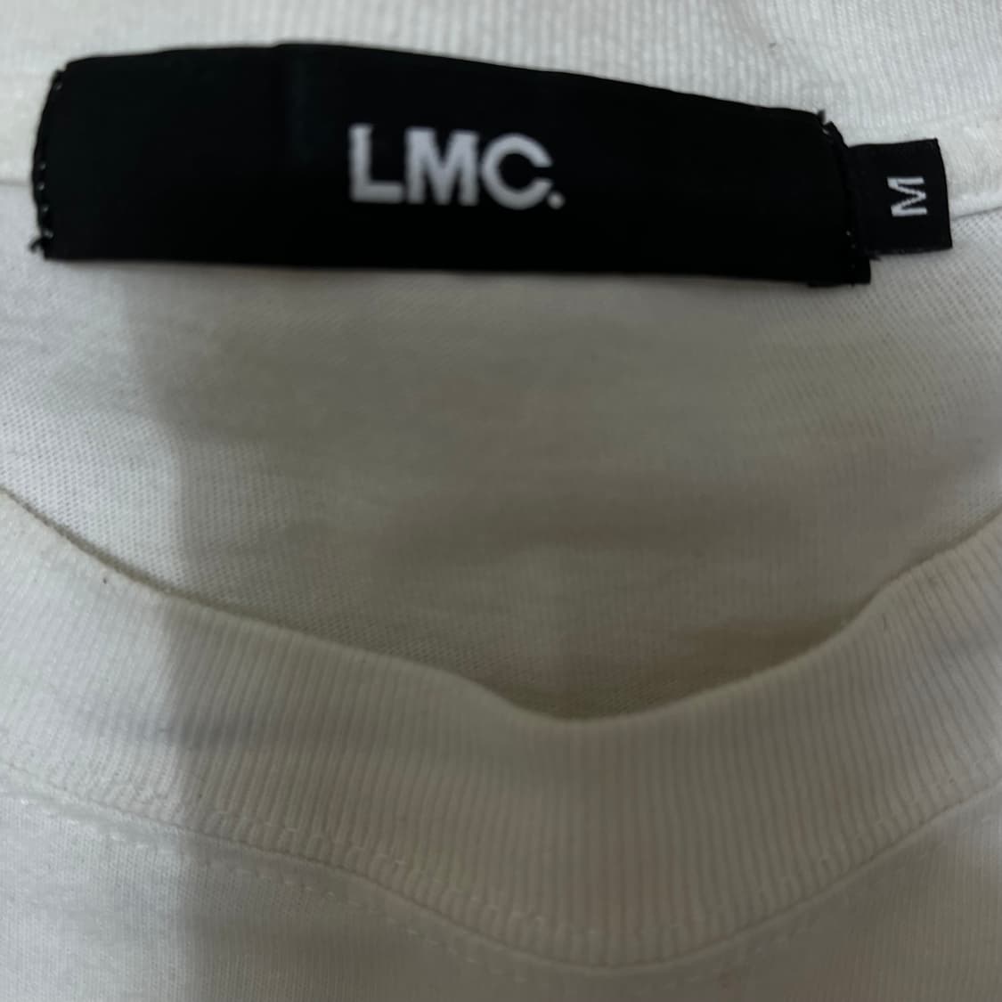 LMC OG 빅로고 화이트 반팔티 M(95) 상품이미지3