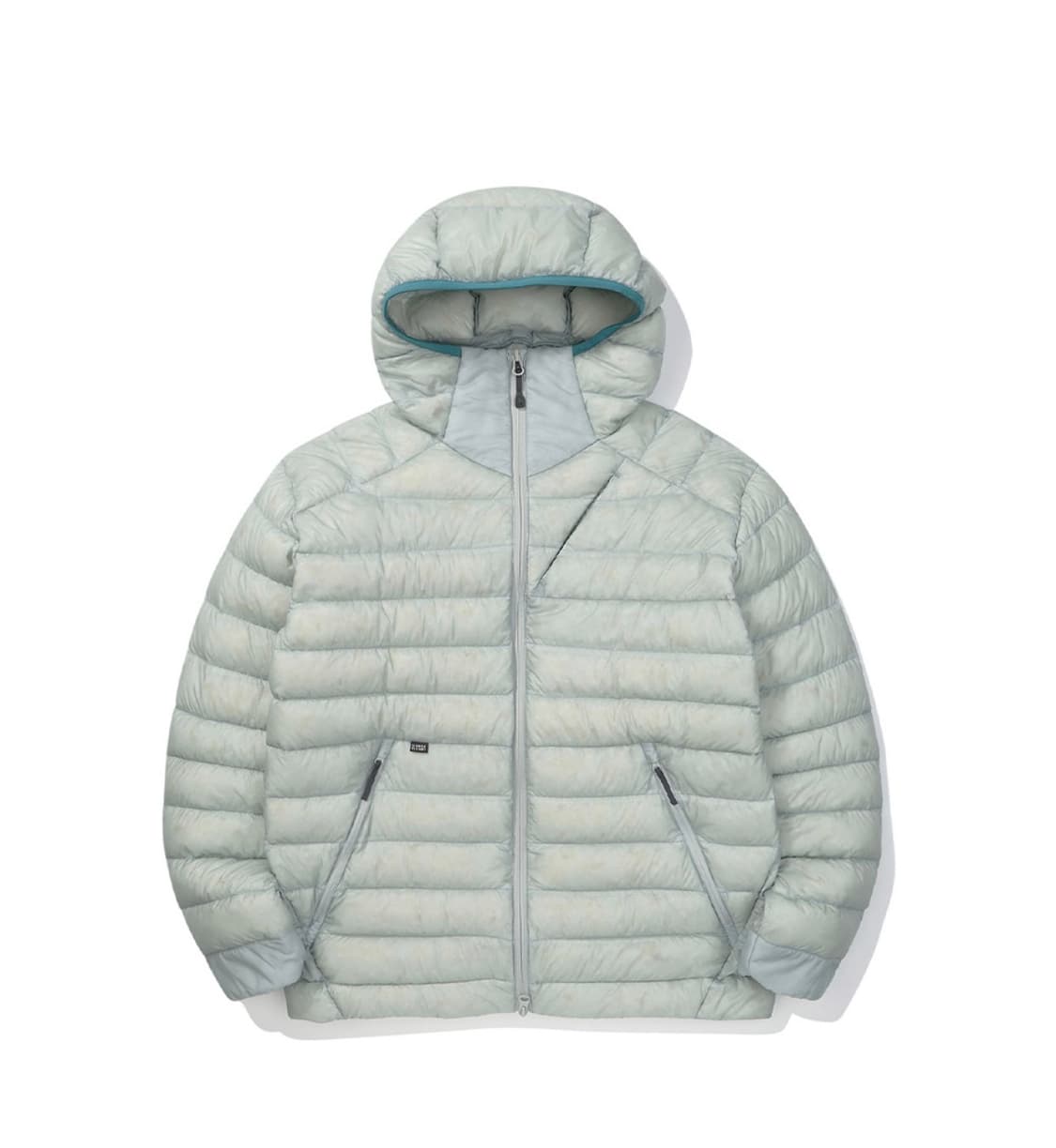 뮤어(MUIR) 경량 구스다운 후드자켓 LIGHT GREY 상품이미지1