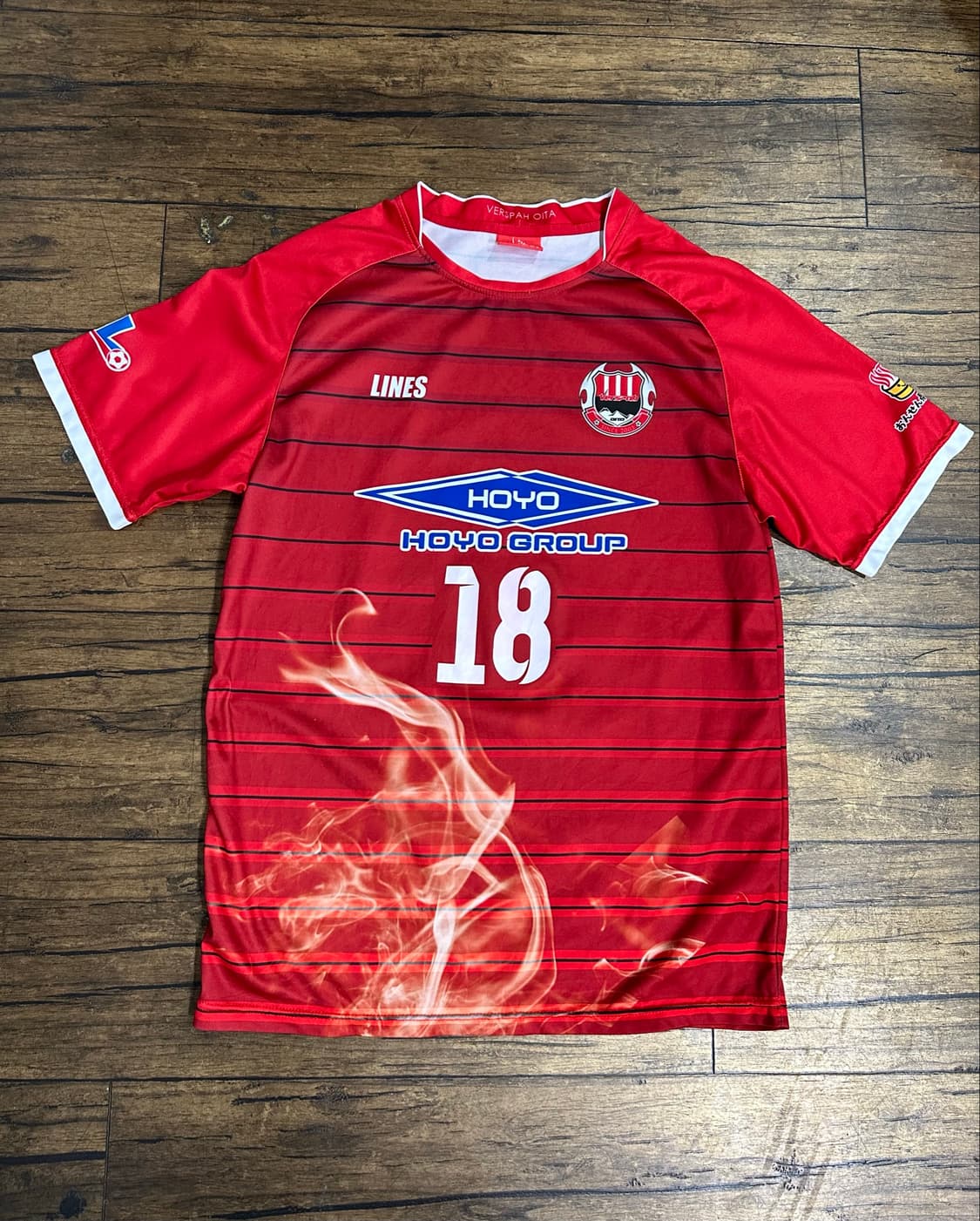 베르스파 오이타 Verspah Oita JFL 공식 유니폼 18번 저지 상품이미지1