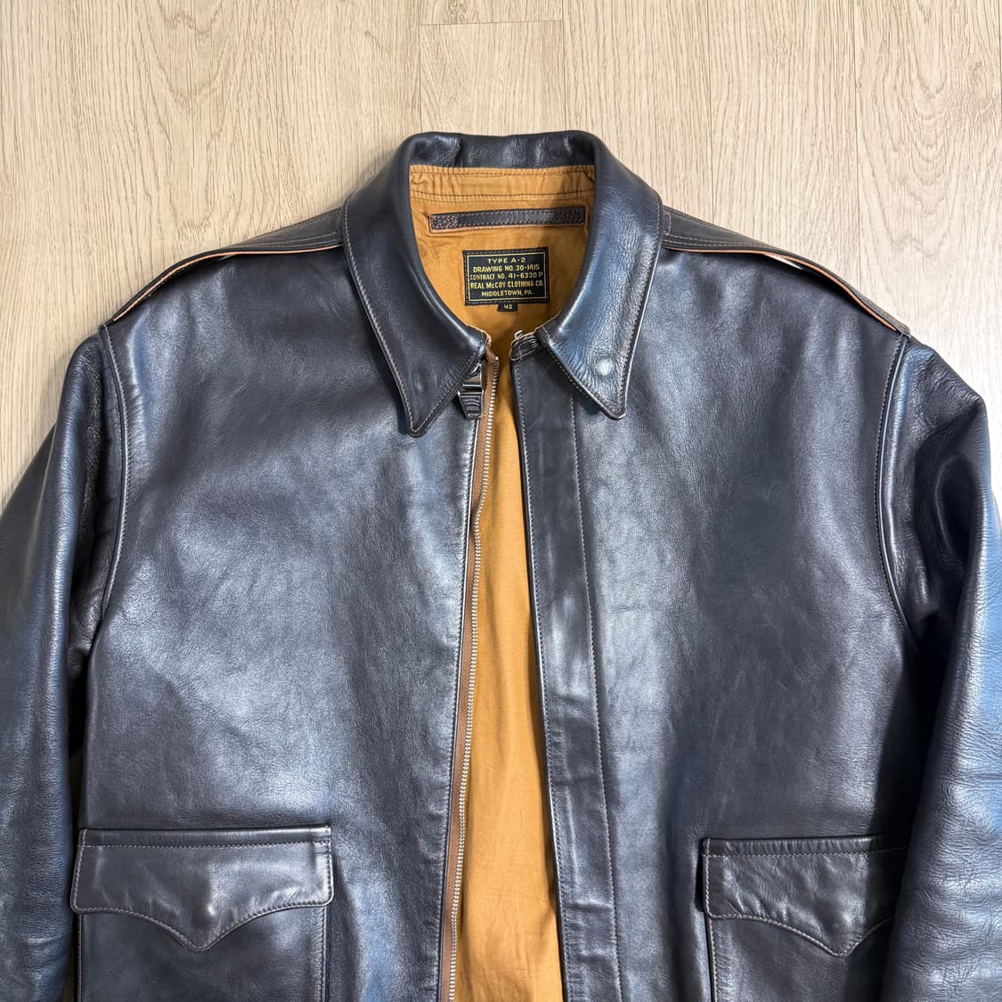 리얼맥코이 A-2 자켓 mj22001 42size 상품이미지7