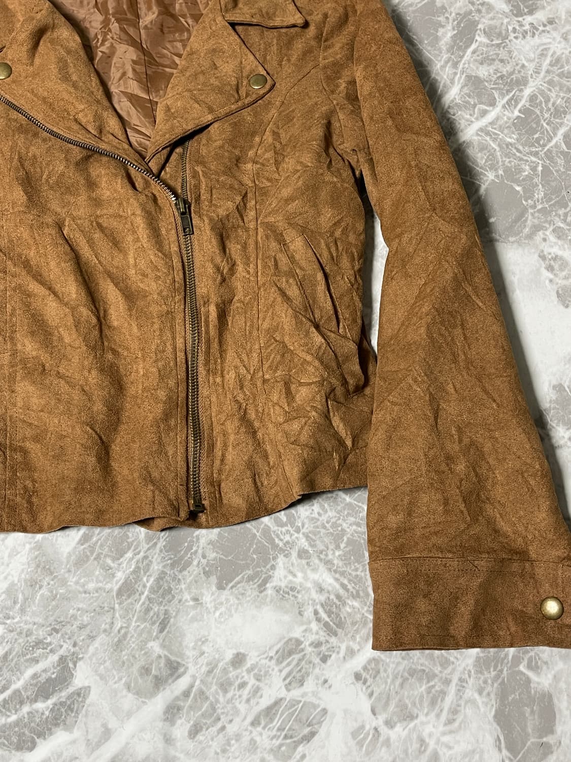 (Unknown)suede rider jacket 상품이미지4