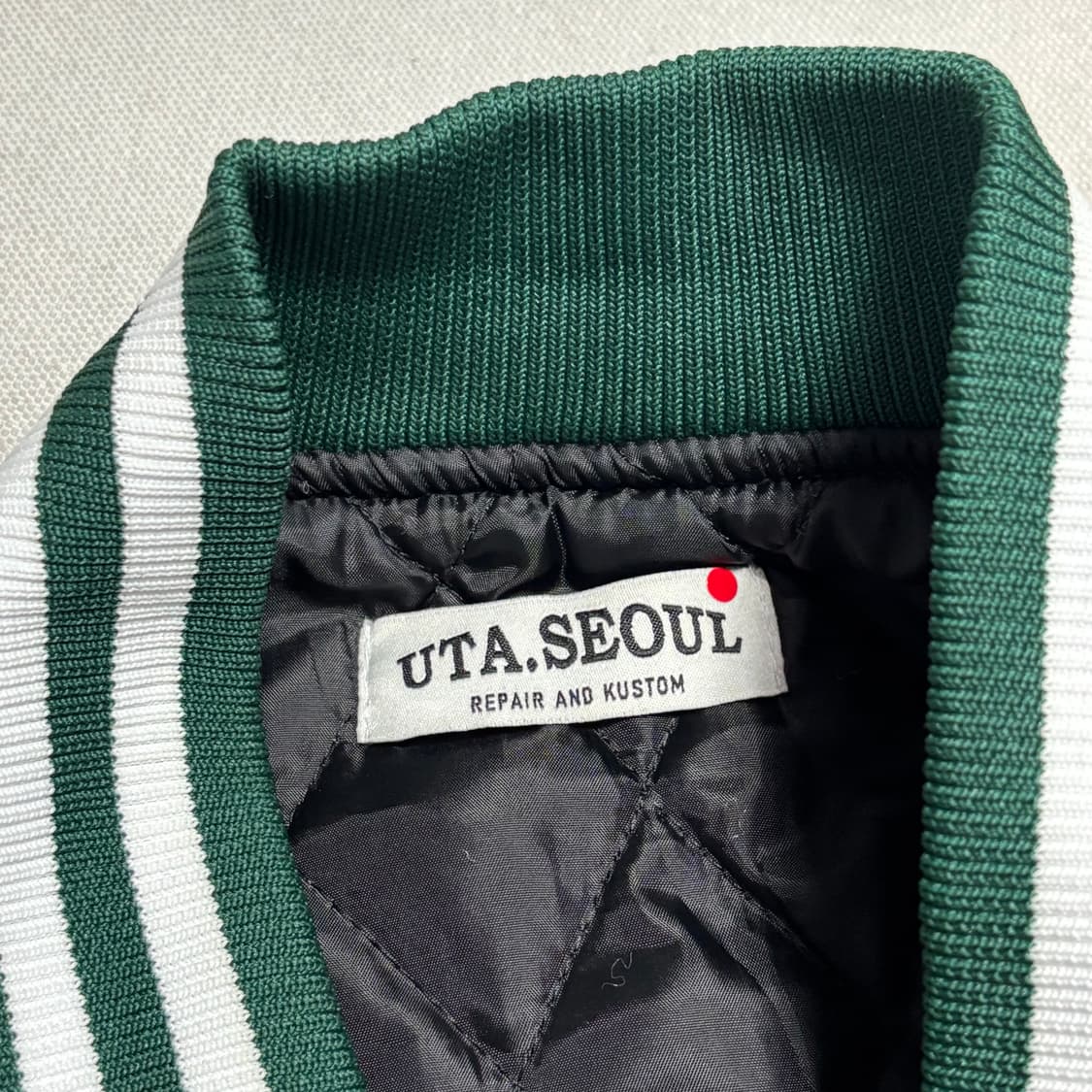 XL UTA SEOUL 고스트 라이더 바시티 자켓 상품이미지4
