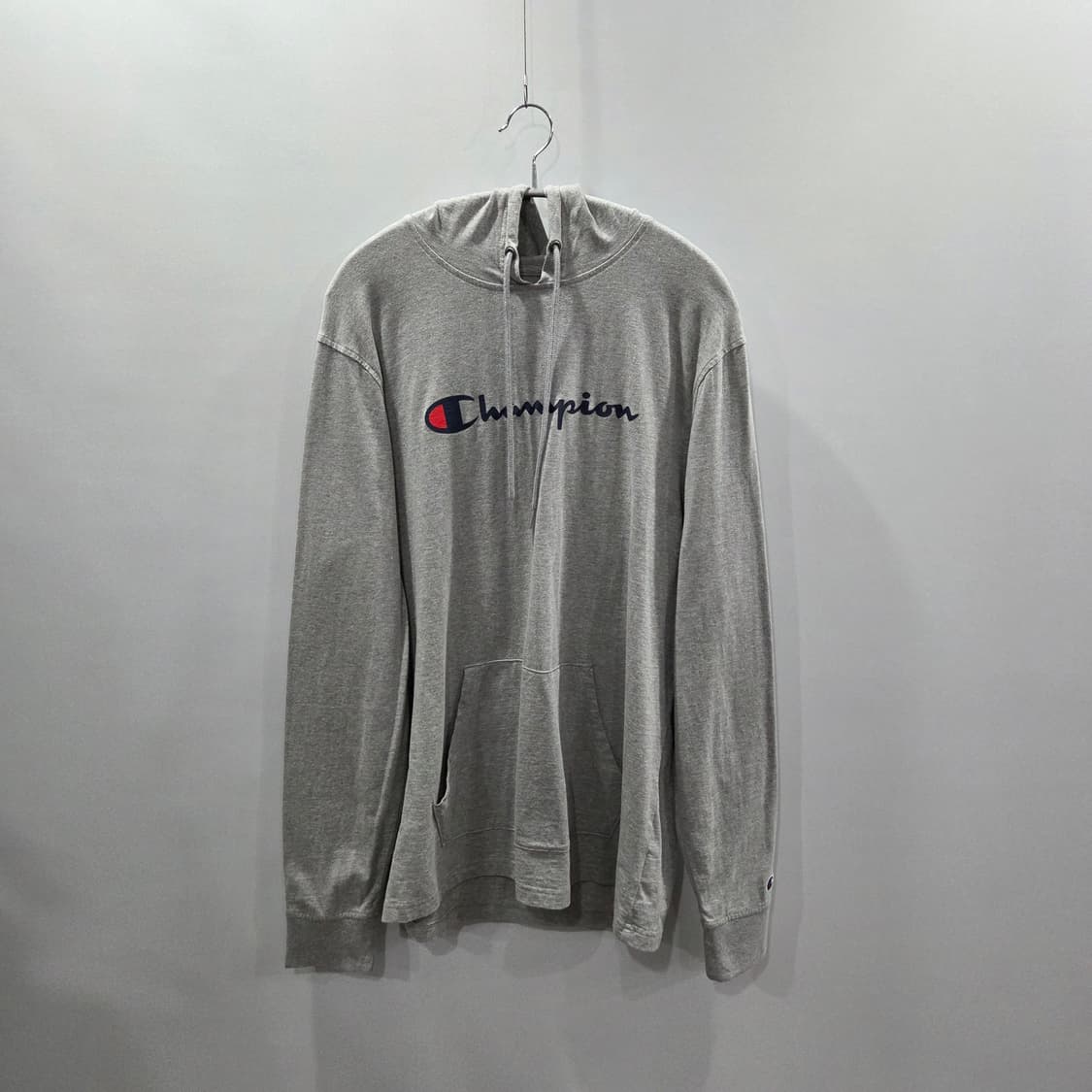 챔피온 스펠로고 프린팅 후드 롱슬리브 L 상품이미지1