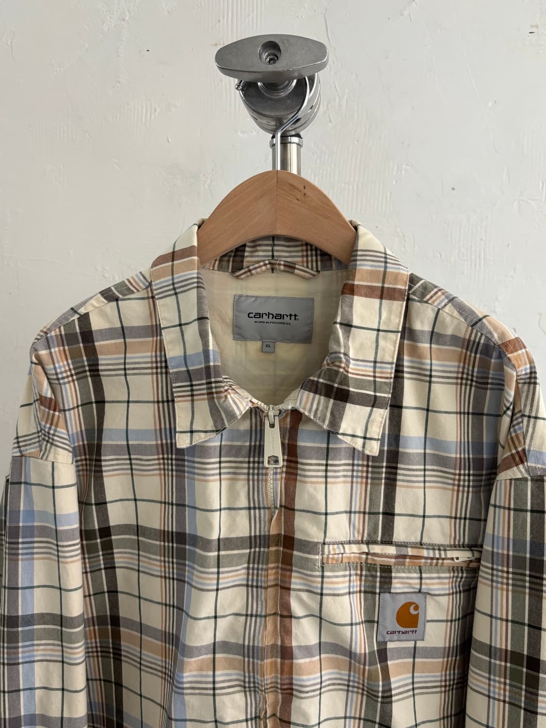 carhartt WIP 칼하트 빌레이 체크 자켓 상품이미지2