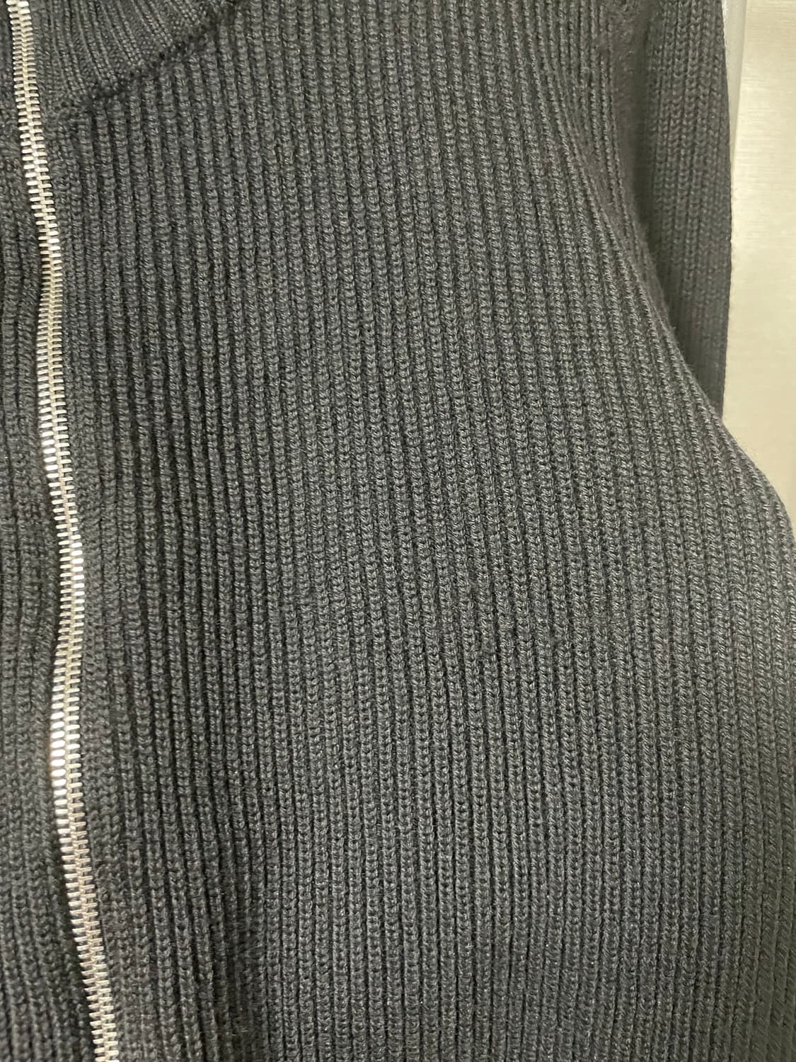 디올옴므/07FW 모터사이클 니트집업/M 상품이미지4