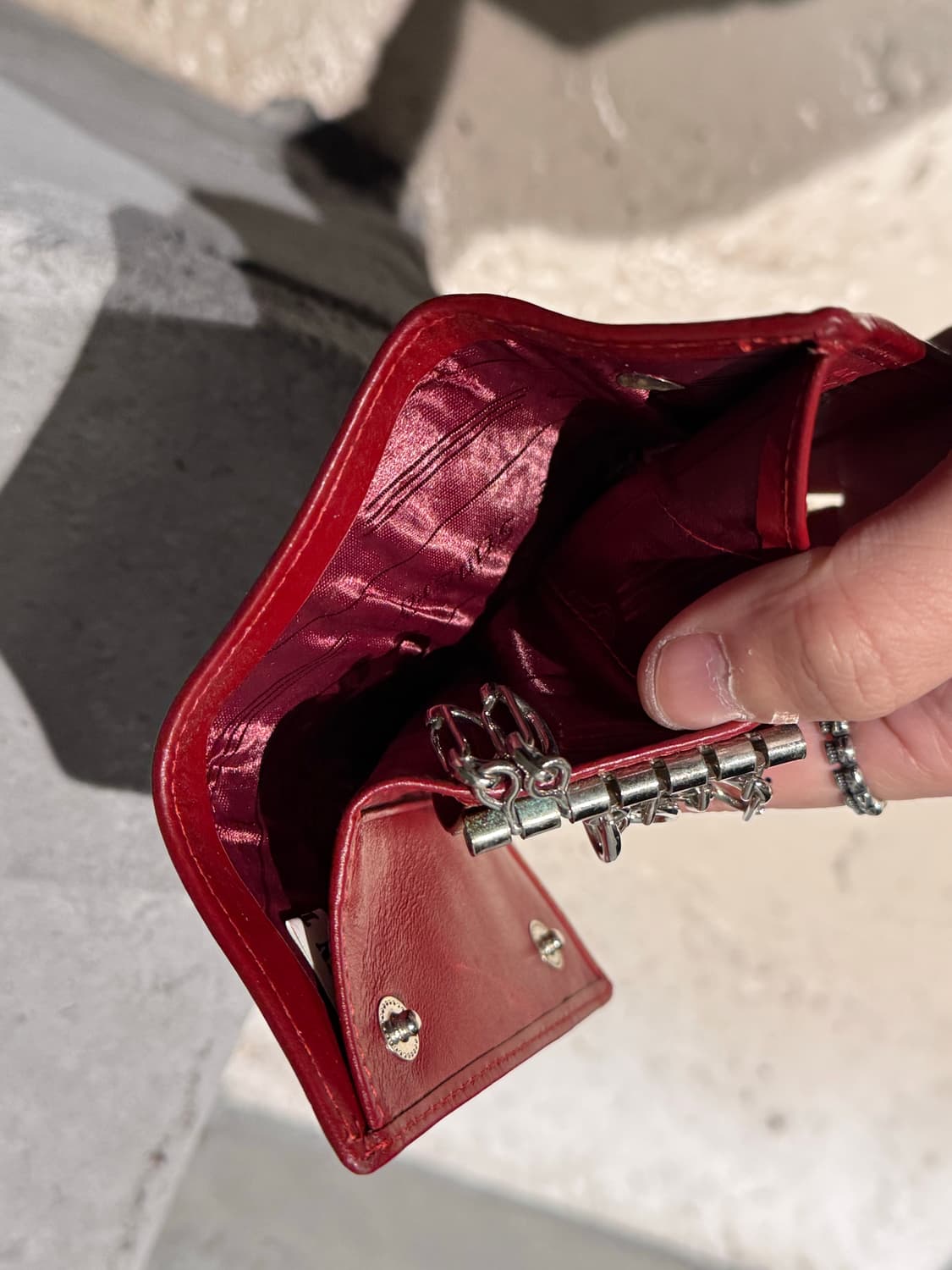 JPN 패턴 레더 키홀더 케이스  상품이미지5