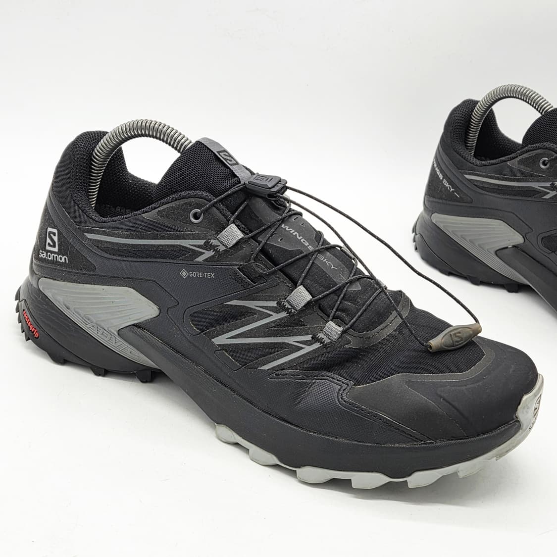 살로몬 윙스 스카이 고어텍스 트레일 슈즈 블랙 (270) 상품이미지5