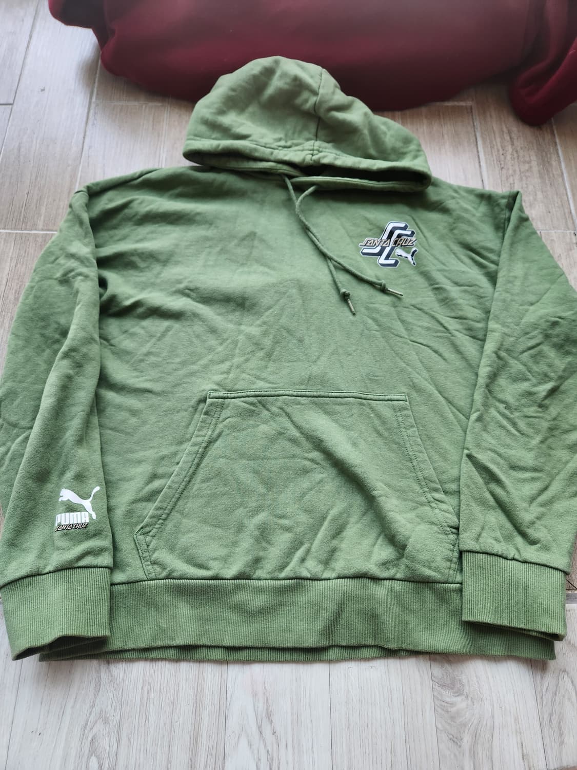 푸마x산타크루즈 후드 티셔츠 M 상품이미지2