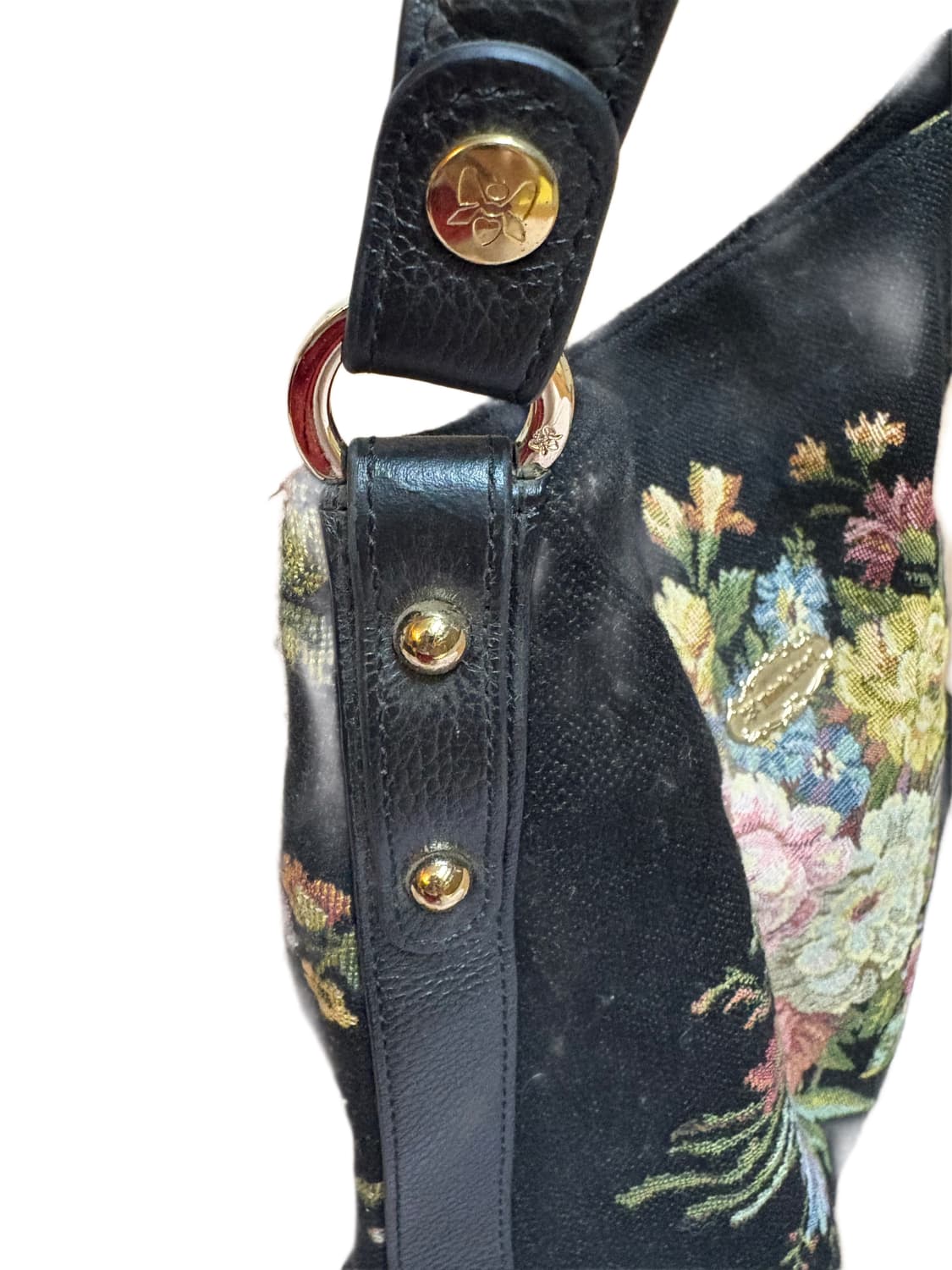 Think Bee 고블랭 플라워 패브릭 토트백 상품이미지4