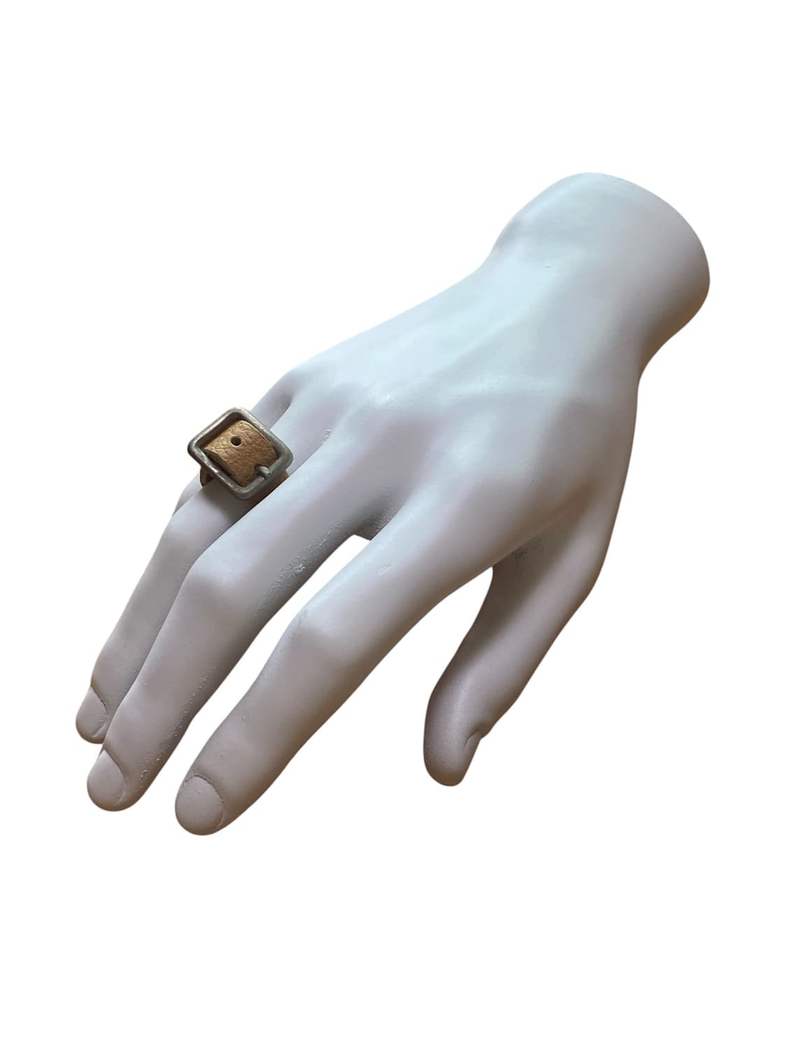 90s Leather Buckle Ring 상품이미지4