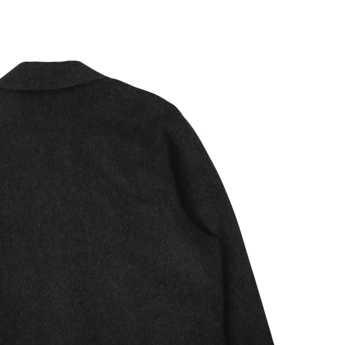 버버리 챠콜 usa메이드 싱글 울 코트 상품이미지6