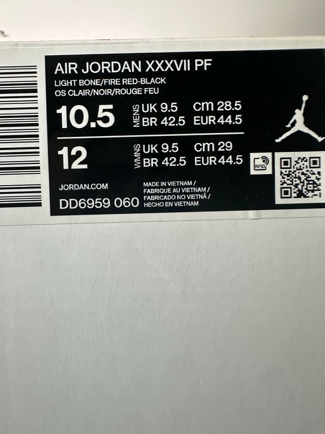 조던 37PF 라이트본 다트 콩코드 상품이미지3