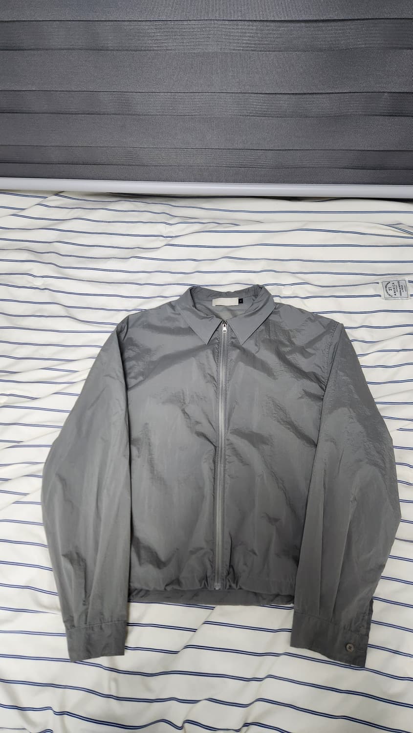 아모멘토 시어 나일론 셔츠 자켓 그레이 상품이미지1