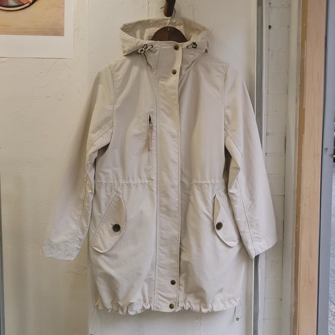 Inéd 아이보리 야상 점퍼 상품이미지1