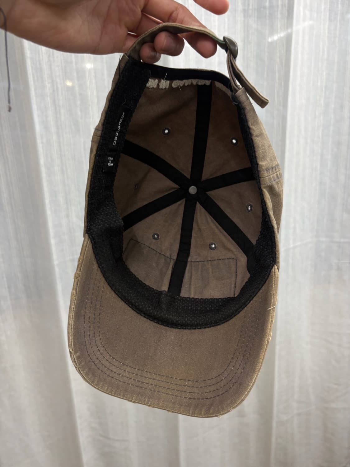 디스퀘어드 빈티지 패치 볼캡 모자 DSQUARED for USAonly  상품이미지4