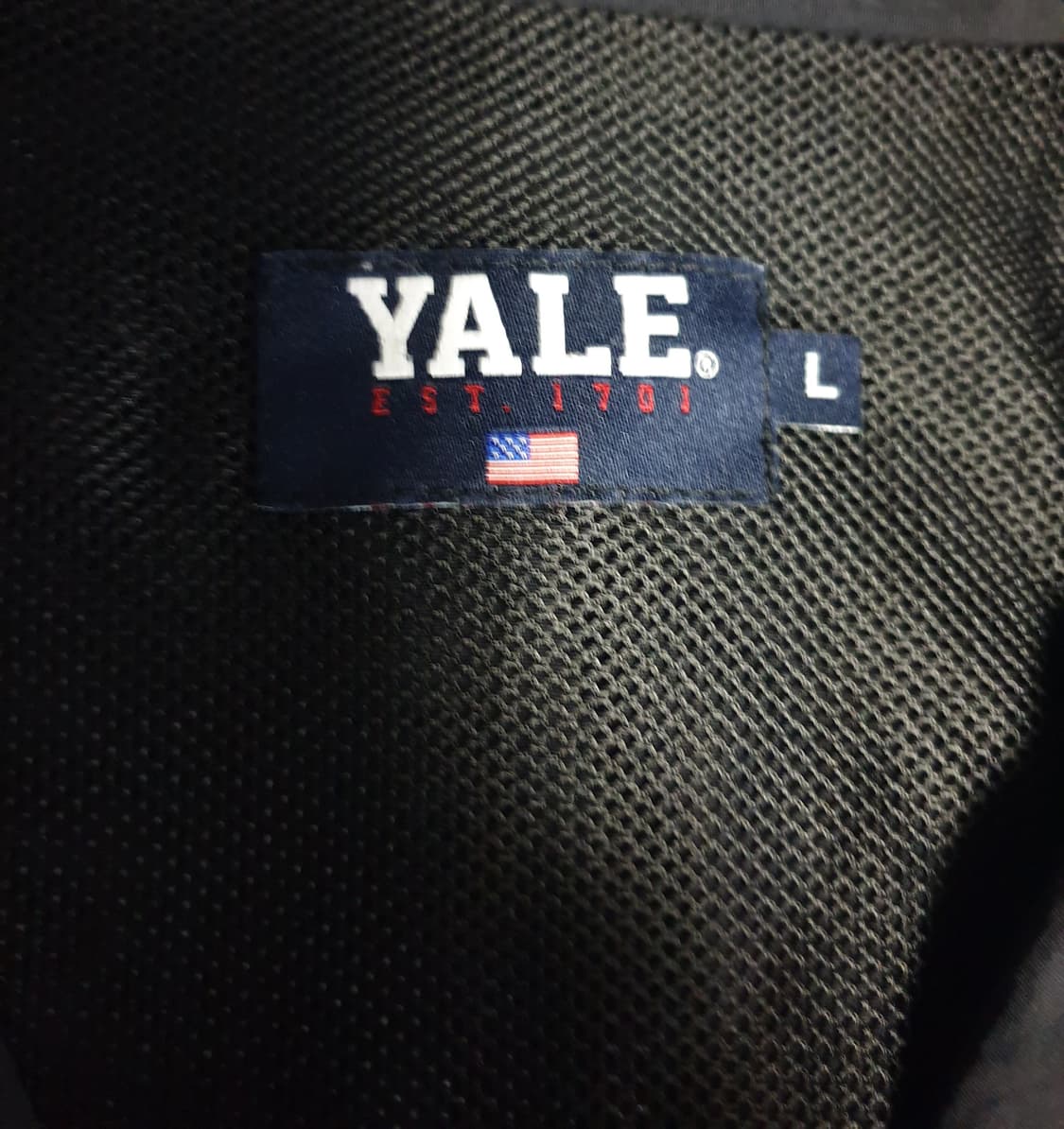 예일 오버핏 나일론100% 안감매쉬 바람막이 자켓 블랙 (L) 상품이미지4