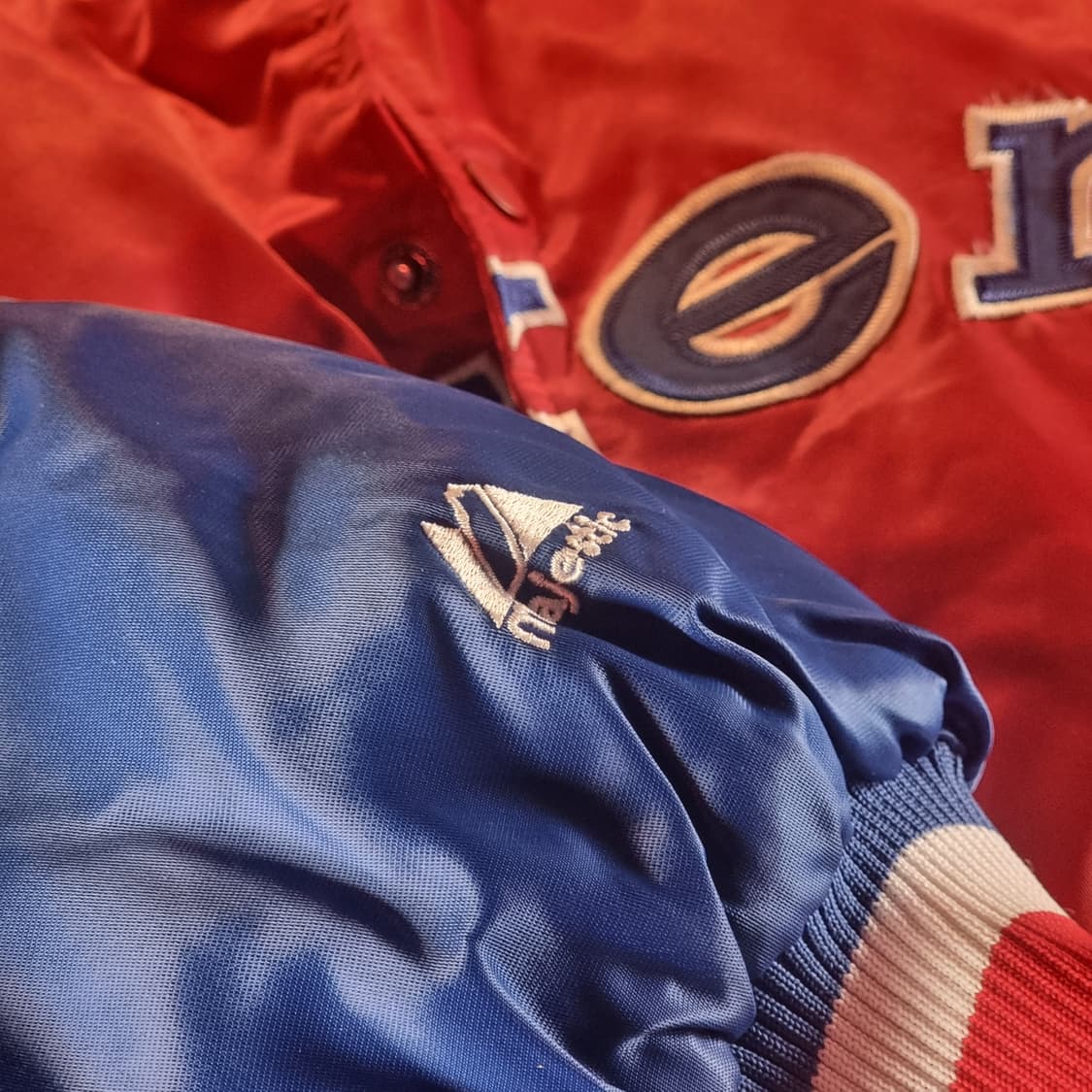 마제스틱 NBA 필라델피아 세븐티식서스 바시티 자켓 점퍼 유니폼 XL 상품이미지4