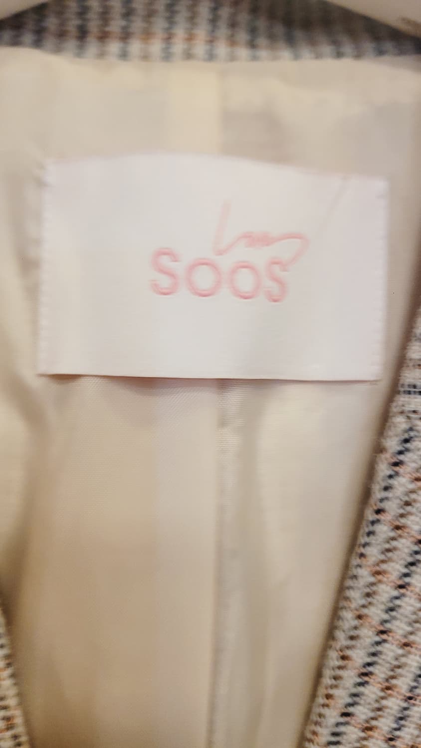 soos 수스 체크자켓 상품이미지4