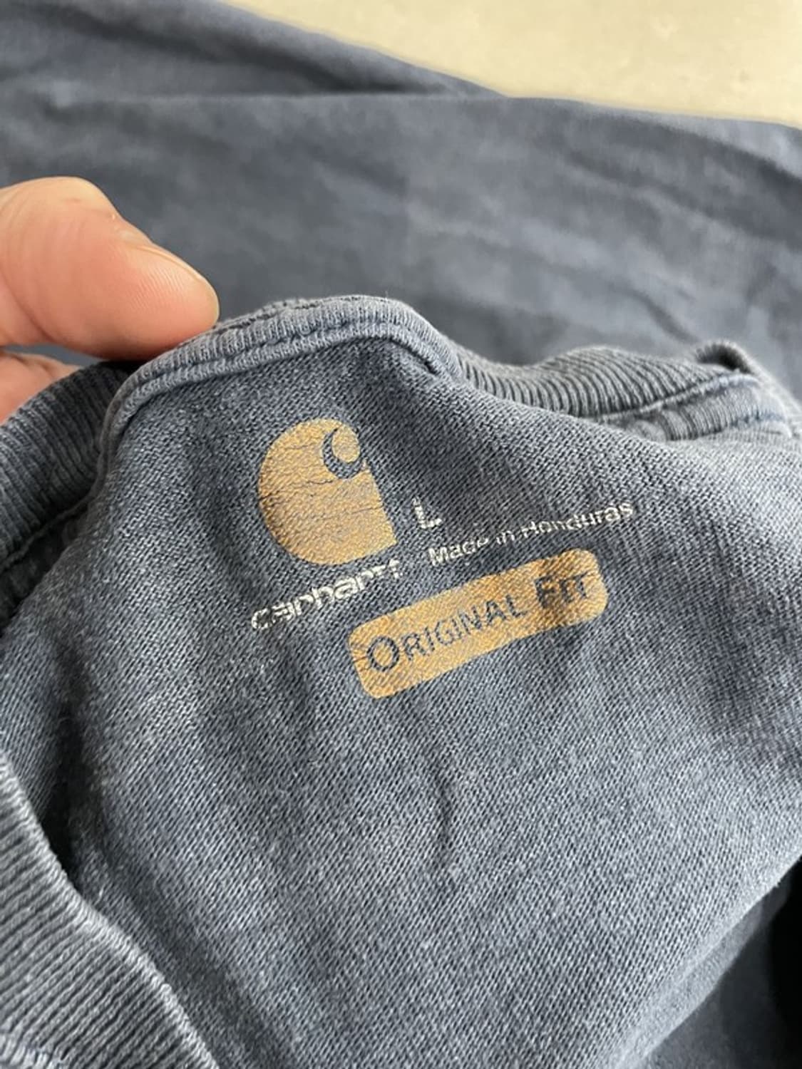 칼하트 포켓 반팔티 L 상품이미지4