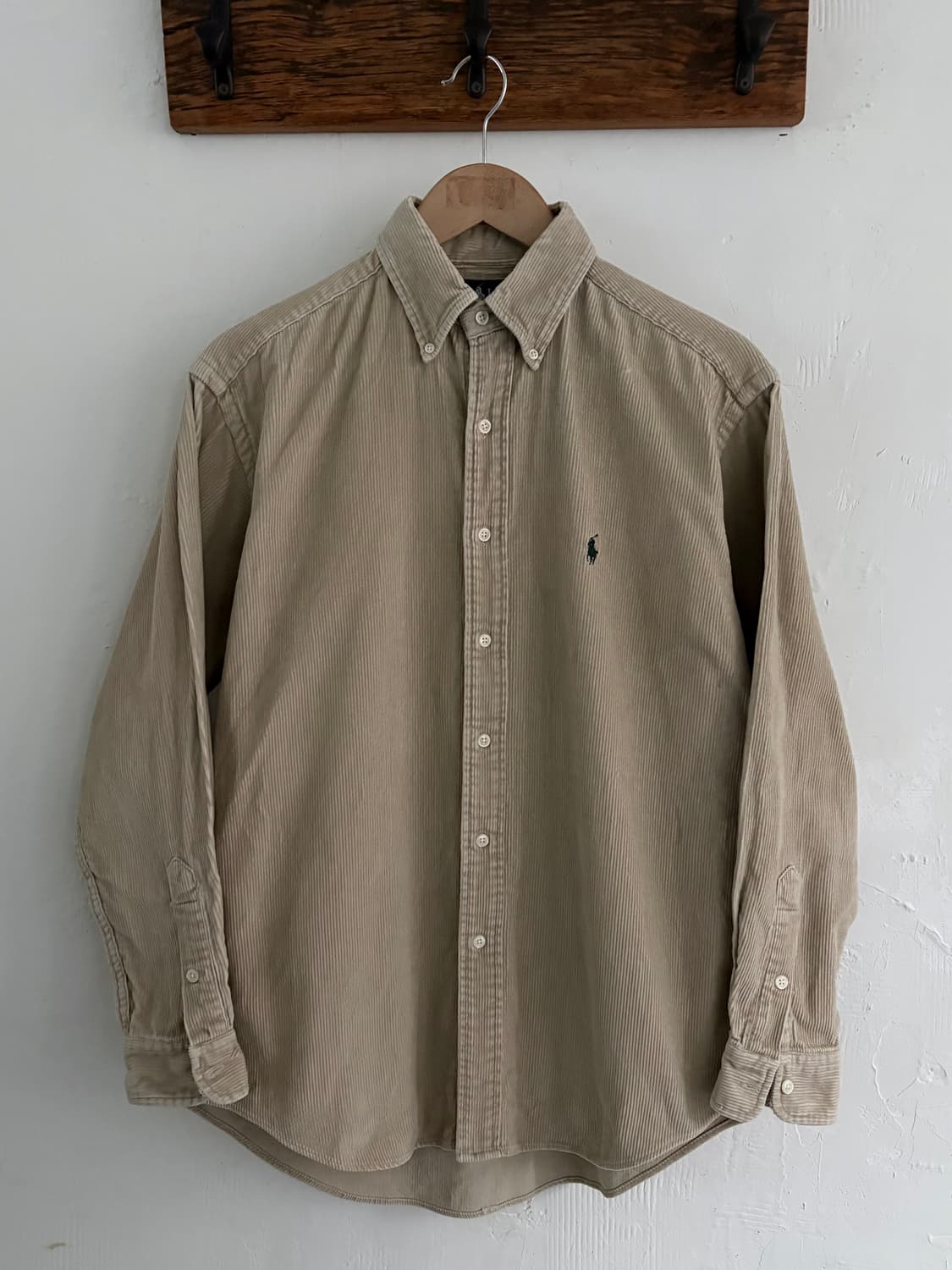 Polo 폴로 랄프로렌 블레이크 베이지 코듀로이 셔츠 상품이미지1