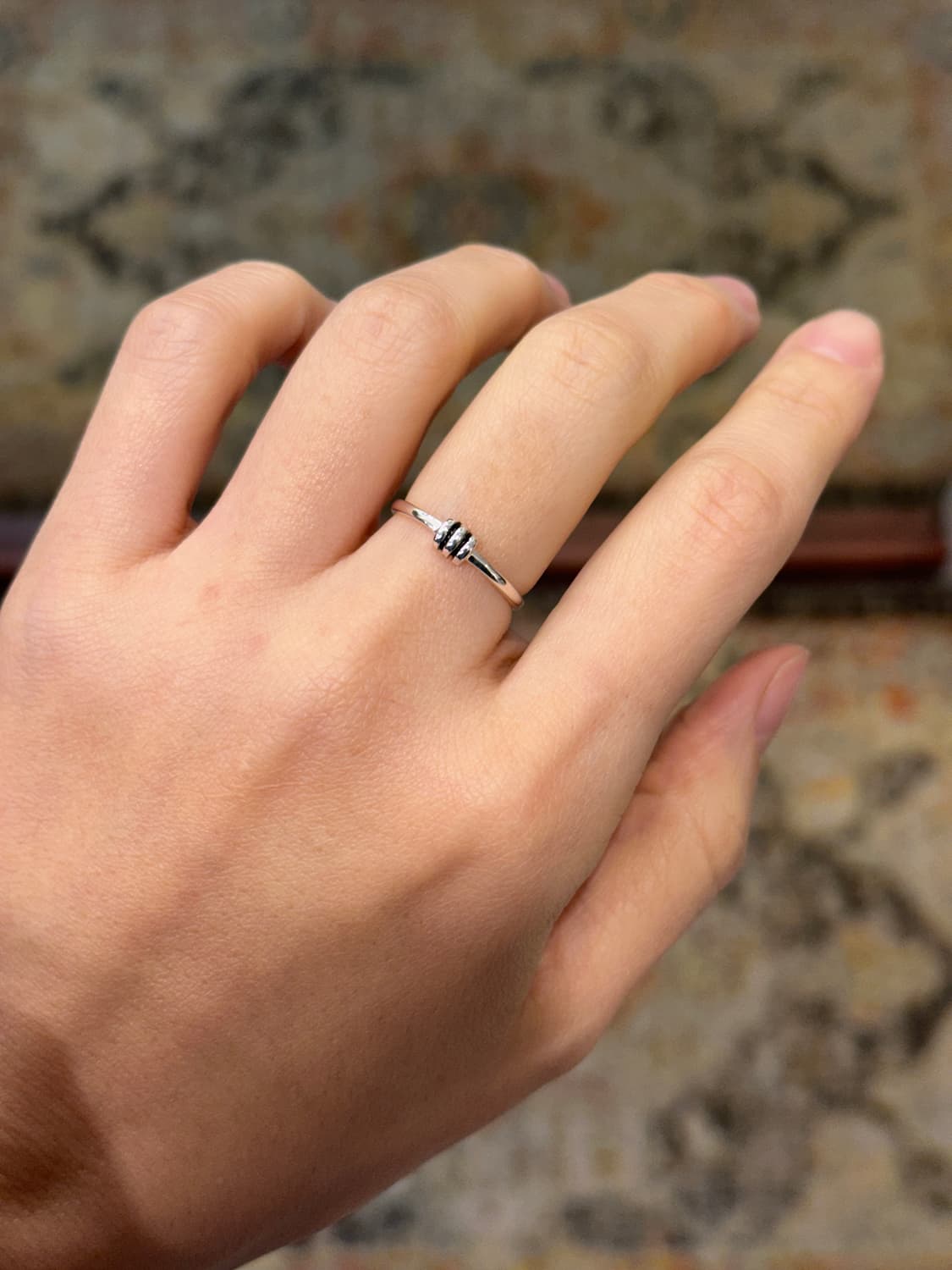 Knot Line 925Silver Ring 상품이미지2