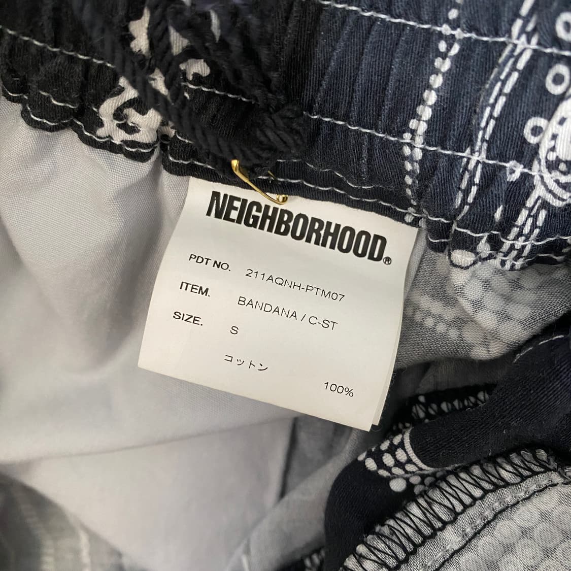 [ S ] 네이버후드 반다나 쇼츠 상품이미지4