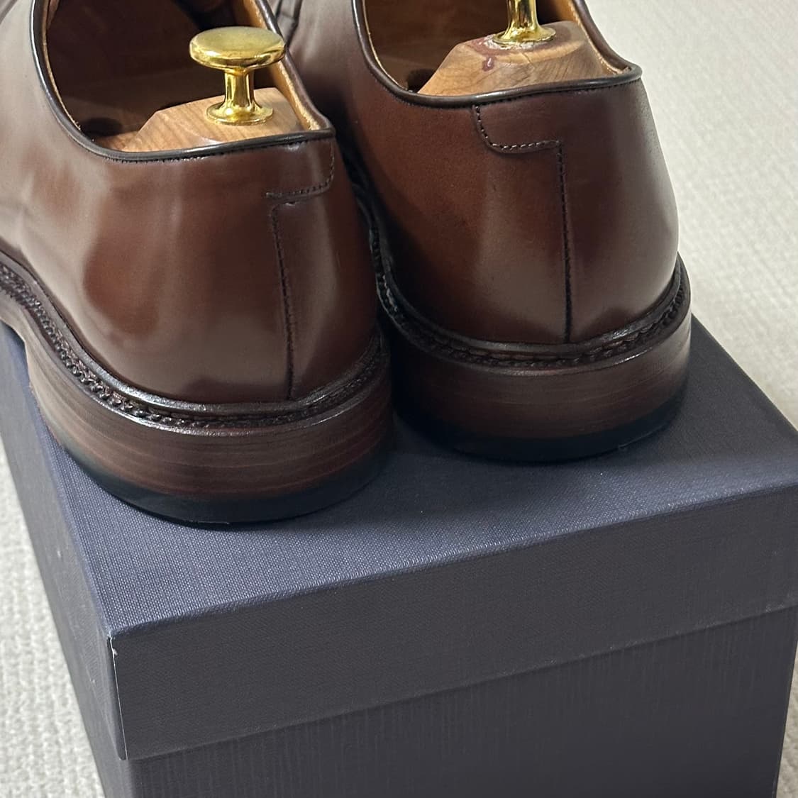 버윅 5341 코도반 더비슈즈 (미디엄 브라운) UK 8 상품이미지4