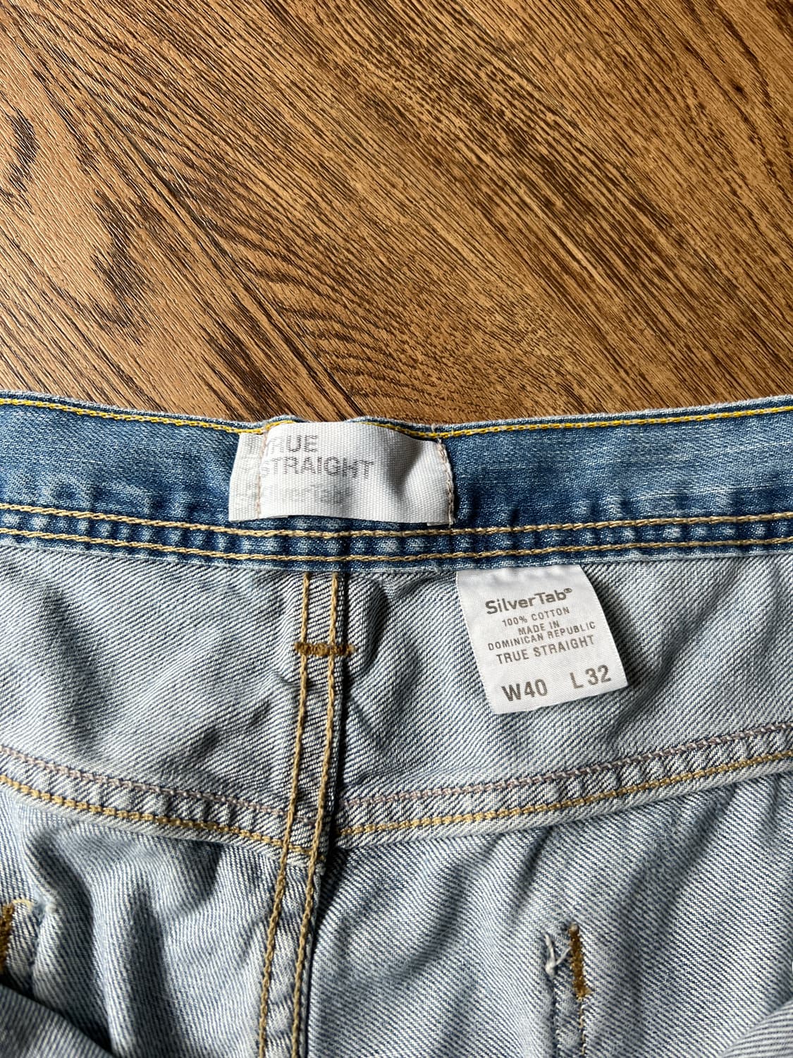 [40]00's 리바이스 실버탭 트루 스트레이트 데님 팬츠 상품이미지6