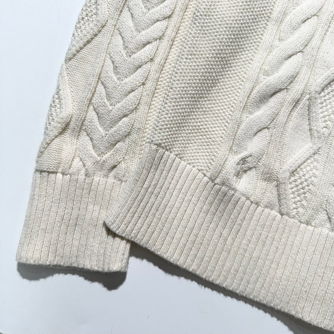 폴로 랄프로렌 아란 케이블 하프집업 니트 (신형QR) 상품이미지6