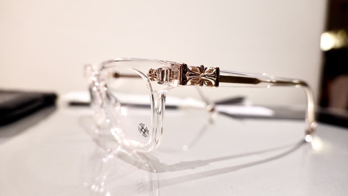 크롬하츠 콕스어커 크리스탈/골드 안경 상품이미지4