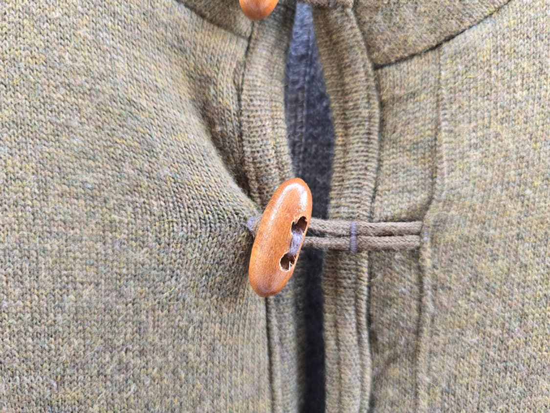 일본 네추럴 떡뽁기 단추 니트 자켓 상품이미지4